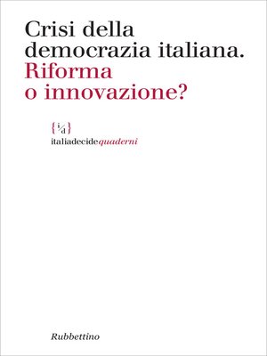 cover image of Crisi della democrazia italiana